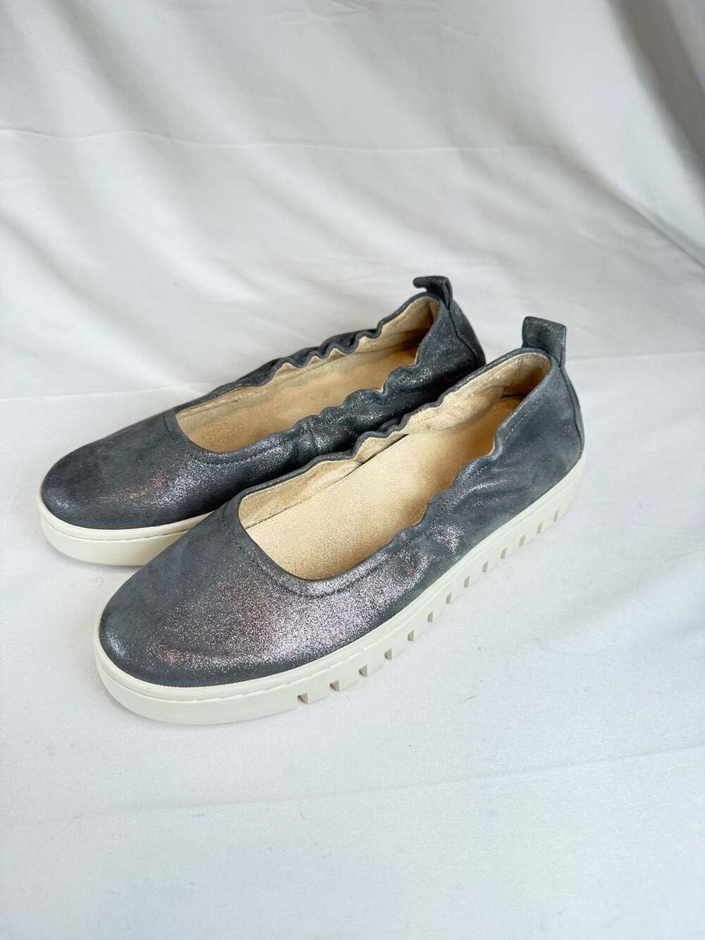 Balletcore Quiet Luxury Clean Girl Timeless Vionic Uptown Ballet Slip-On Shoes D